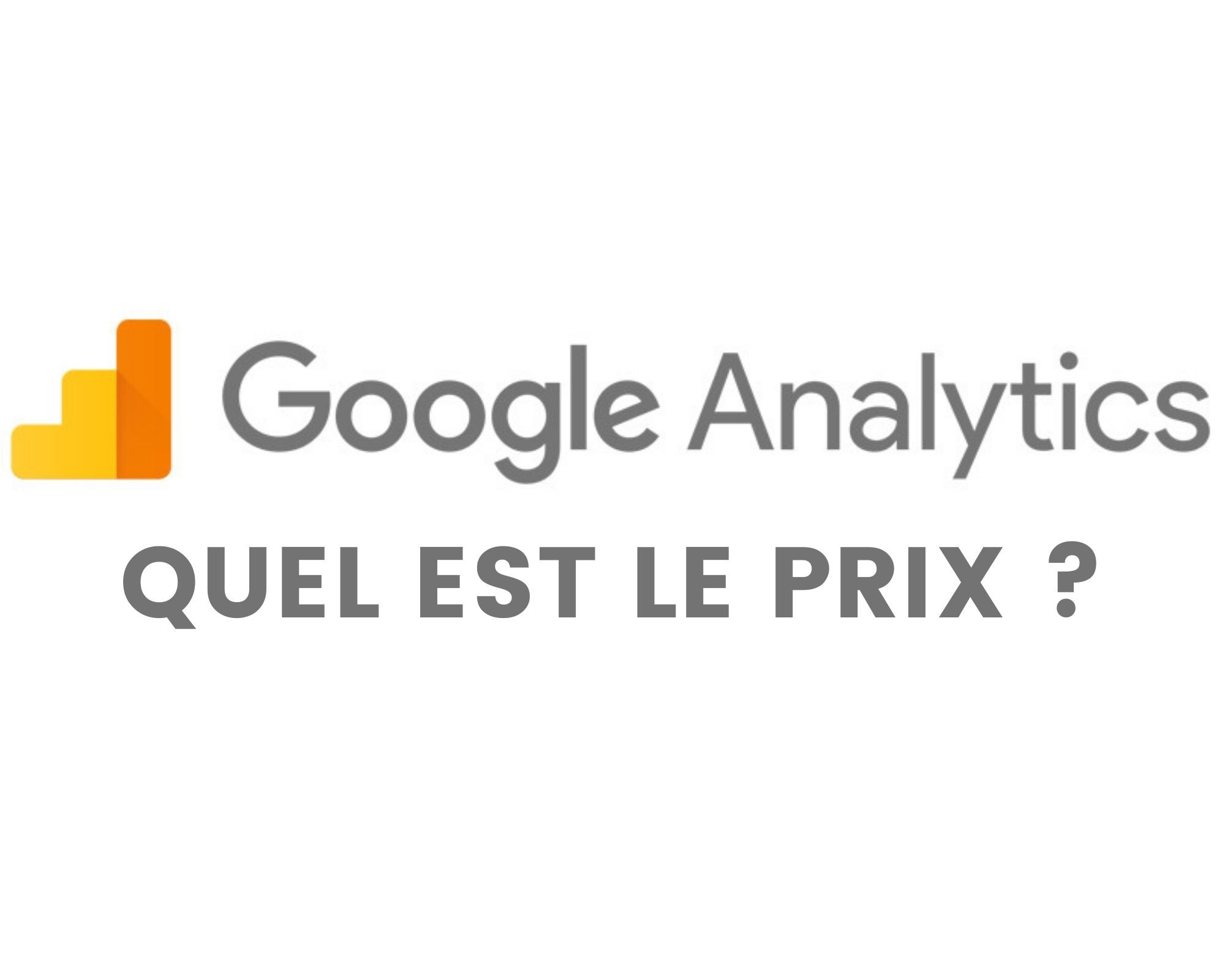 google analytics prix