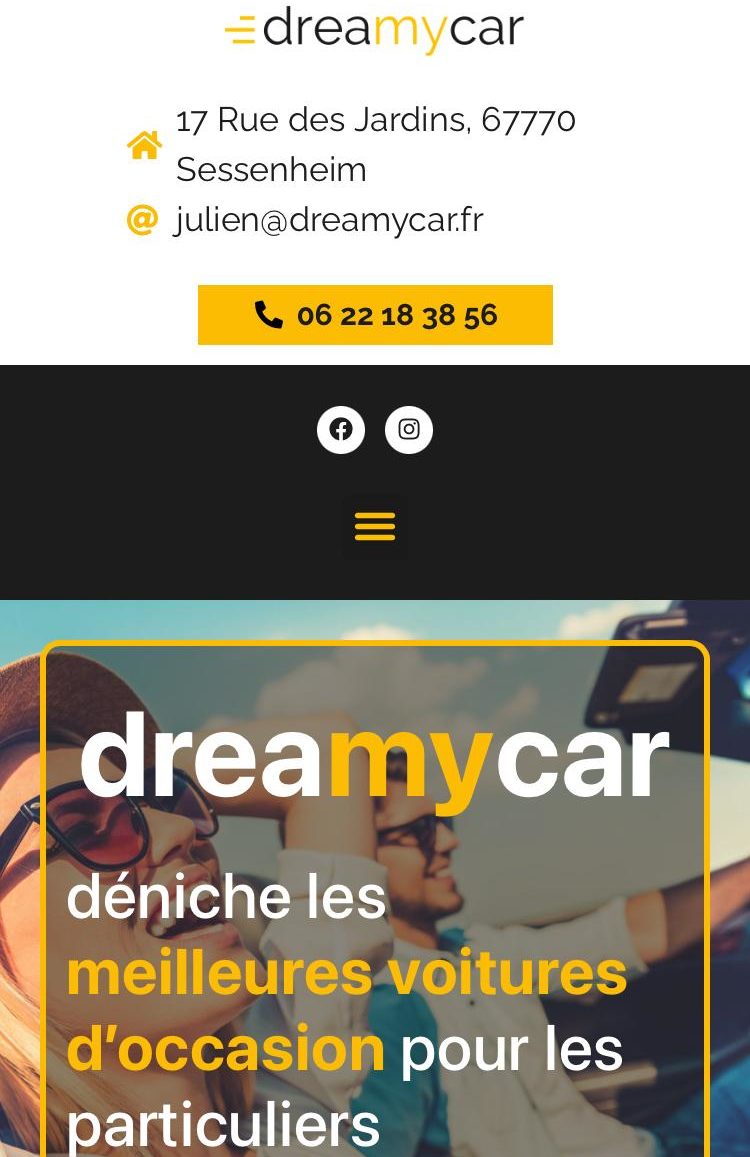 dreamycar site internet seo