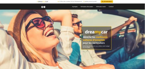 dreamycar création site internet